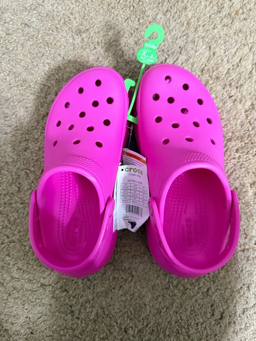CROCS crush Clog - Hot Pink